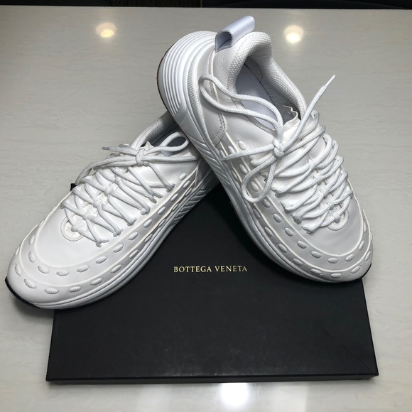 Bottega Veneta | Shoes | Bottega Veneta White Contrast Lace